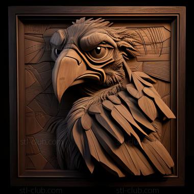 3D model st Zazu FROM The Lion King (STL)